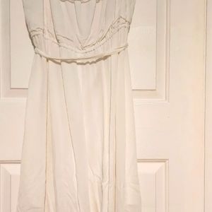 Cream colored Boho dress size XL
